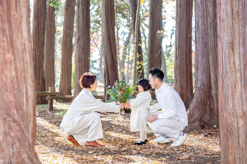 家族写真の写真撮影事例