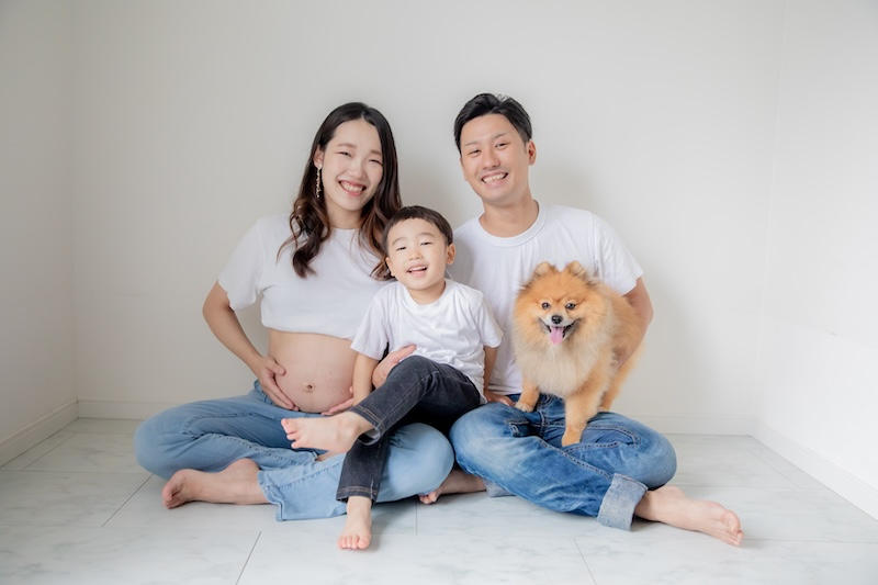 マタニティフォトの写真撮影事例