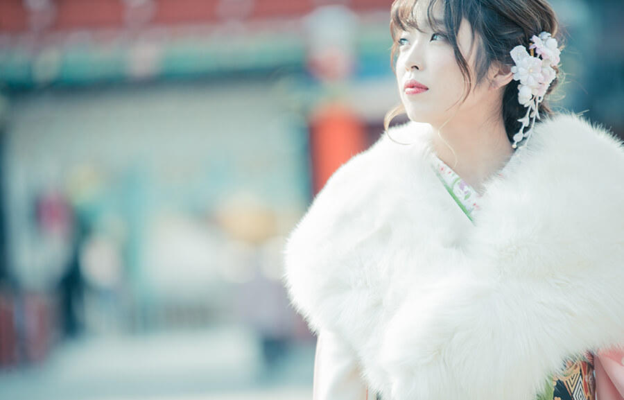 成人奉告祭「二十歳の結び」 記念撮影会