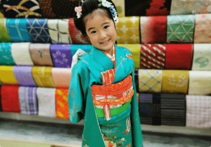 彩織着物 Saori Kimono